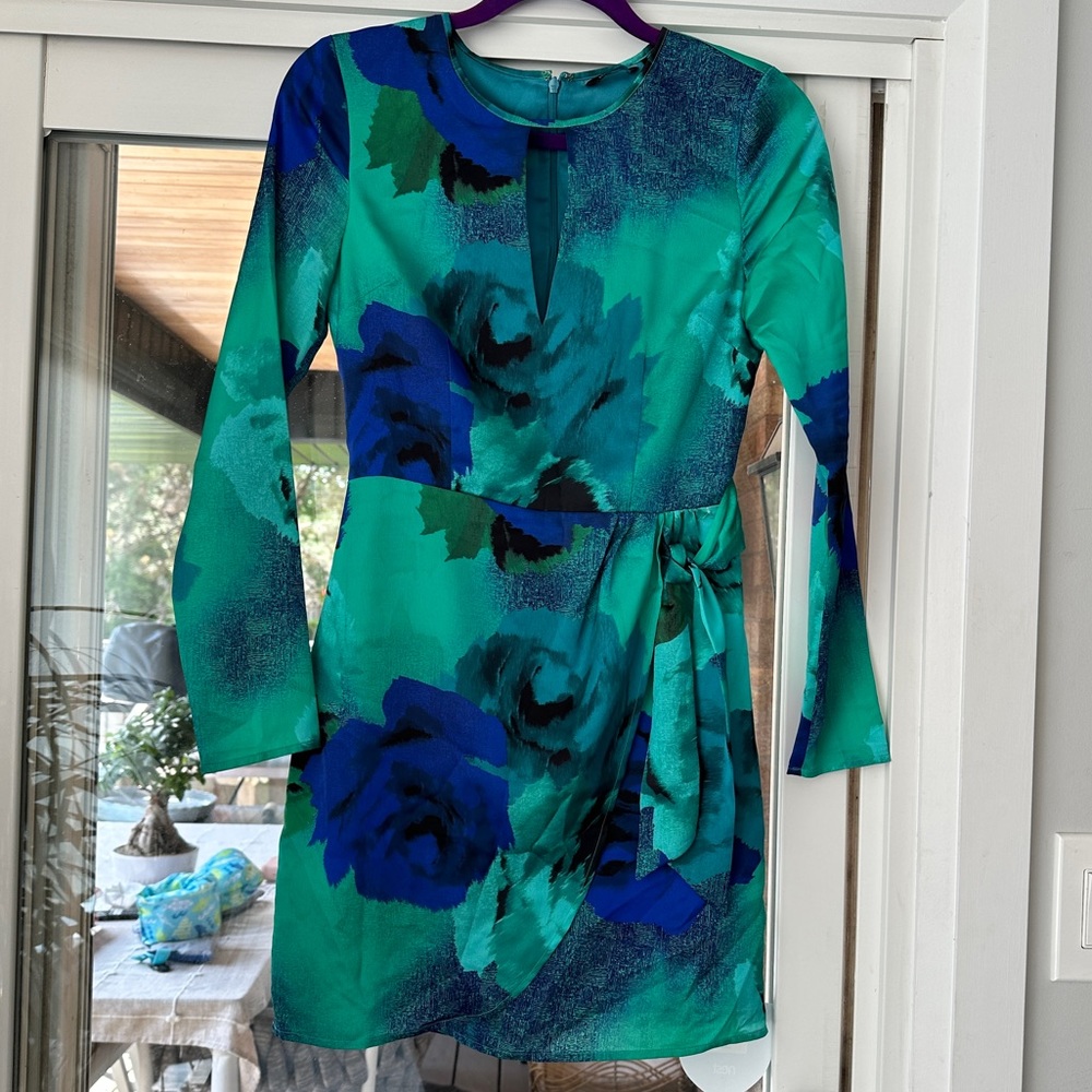 MARCIANO LONG SLEEVE DRESS